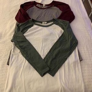 Victoria’s Secret long sleeve shirts